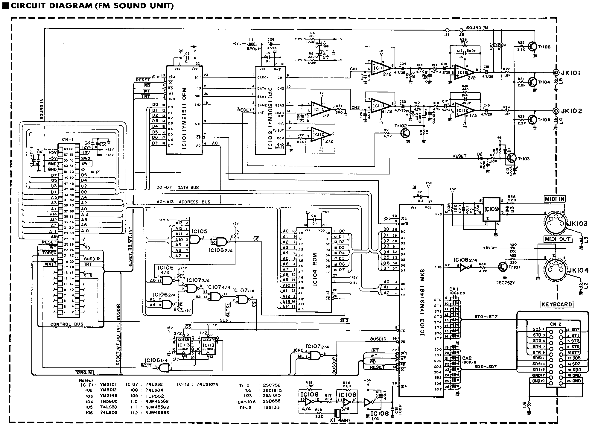 Yamaha Keyboard Wiring Diagram - Wiring Diagram Schemas